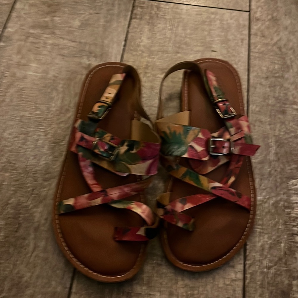 Patricia Nash leather sandals